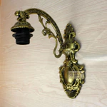 [Ceiling lamp]  Đèn led gắn tường hành lang, đèn gắn cổng, đèn gắn tường trang viên phong cách retro Bắc Âu cao cấp — ảnh 2