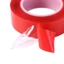 CATIYAHA 3 Mét / Cuộn Băng keo hai mặt, Băng dán phim màu đỏ PET rộng 6-50mm, Băng dán cố định Acrylic tự dính chắc chắn cho điện thoại ô tô Máy tính bảng Màn hình LCD Kính