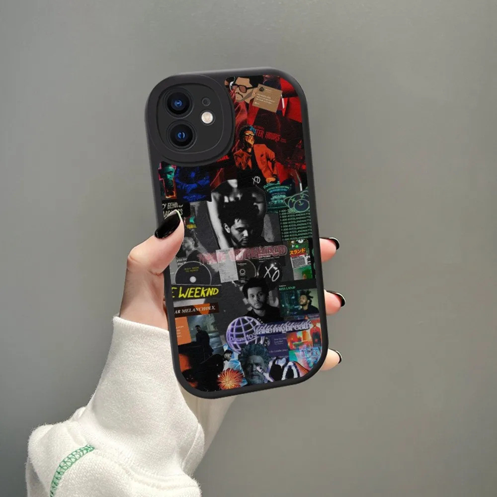 TP-1 The Weeknd XO Singer Ốp Điện Thoại Da Cừu Cho Iphone 17,15 14 Pro Max 11 13 12 Mini X Xr Xs 8 6 7 Puls Se Luxury Mobile