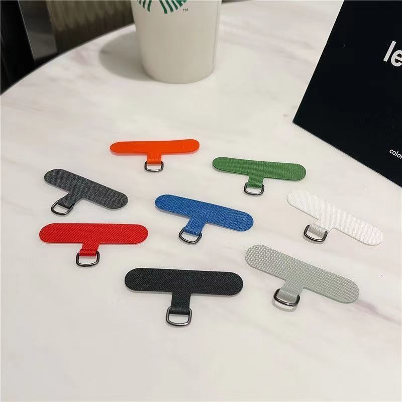 Dễ Thương Điện Thoại Di Động Dây Kết Nối Mảnh Cổng Sạc Kết Nối Khóa Điện Thoại Di Động Mỏng Kẹp Mảnh t-Type Đa Năng Tự Làm Treo Cổ Cố Định Mảnh