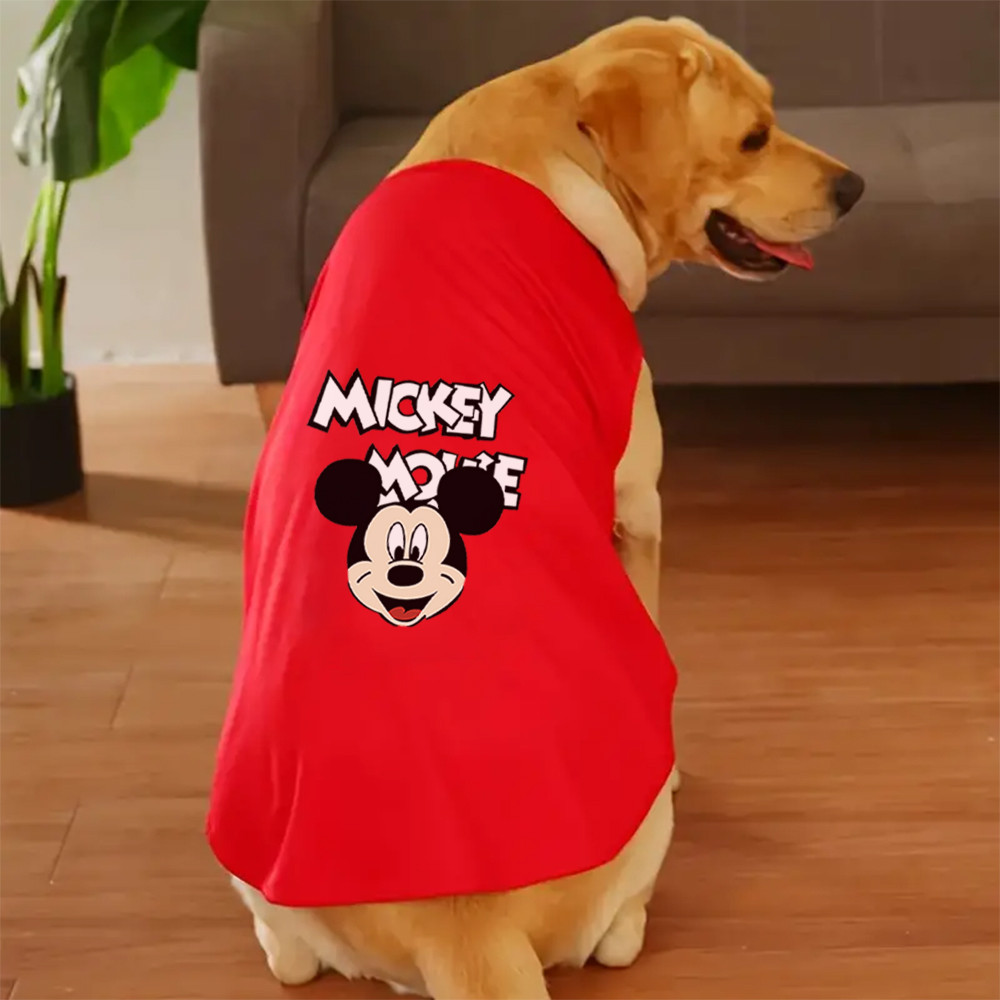 Pet 3XL-6XL Áo bình lớn in hình thời trang thoáng khí Thích hợp cho chó vừa và lớn