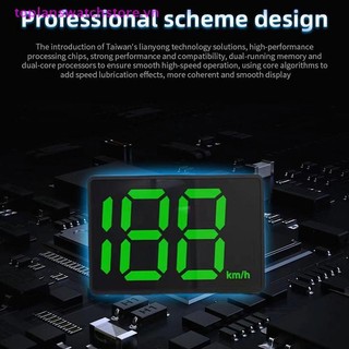 Toplanswatchstore GPS HUD Đồng hồ tốc độ kỹ thuật số ô tô Hiển thị Eletronicos Tiện ích tốc độ thông minh cho tất cả các đồng hồ tốc độ ô tô KM / H VN