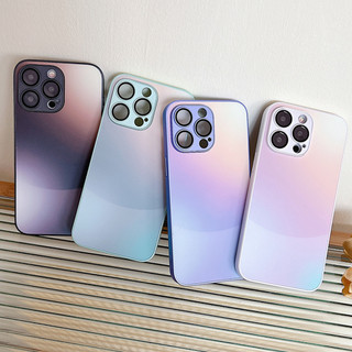 Ốp Điện Thoại Kính Mờ AG Cho iPhone 14 13 12 15 Pro Max Plus 11 Full Ống Kính Bảo Vệ Camera Chống Sốc Ốp Lưng