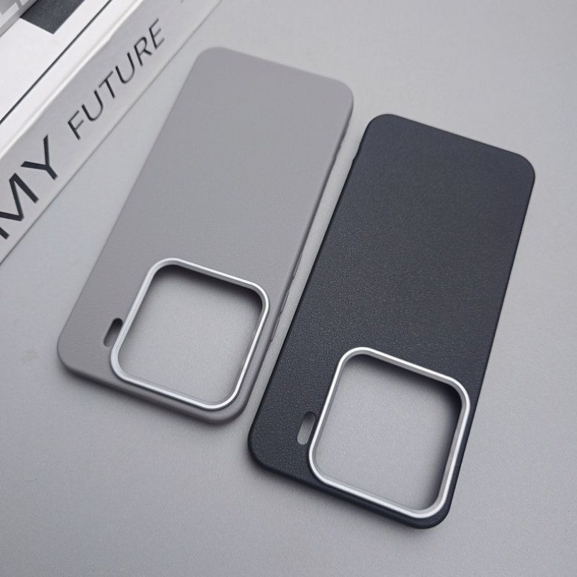Ốp Điện Thoại Da Mờ Sang Trọng Cho Redmi 14C 13C 12C 13 11A 12 10C 10Prime 10A 9C 9A 9 8 8APro 8ADual Bảo Vệ Ống Kính Chống Sốc
