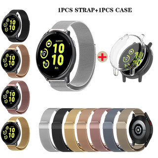Dây đeo 2in1 + Vỏ vòng đeo tay bằng thép không gỉ từ tính cho Garmin Vivoactive 5 / Venu 3 3s