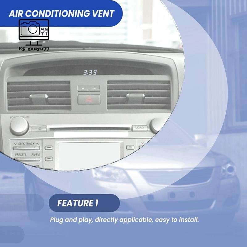 [Gouyu77] Vỏ lưới tản nhiệt điều hòa trung bình ô tô 55660-06130 55660-06040 cho 06-11 ACV40