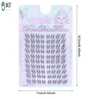 7-12mm C Curl Anime Lashes Hiệu ứng 3D Lông mi cá nhân để làm việc Sinh nhật Tiệc và Du lịch