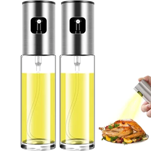 1 hoặc 2 Gói Xịt Dầu Thủy Tinh Cho Nấu Ăn Bình Xịt Dầu Ô Liu Máy Phun Mister Cho BBQ ALAD Nướng Nướng Nướng Nướng Nướng