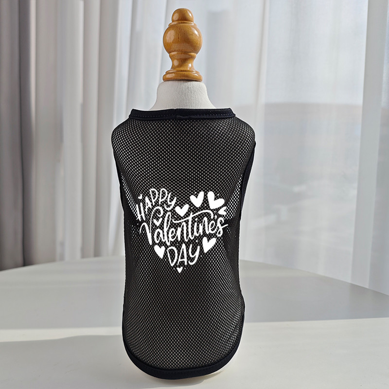 ✨ Hàng Mới Về ✨ S-2xl Thú Cưng Ngày Lễ Tình Nhân Ngọt Ngào Cặp Đôi Tình Yêu Chó Tank Top