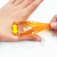 2 chiếc Máy mát xa ngón tay Bàn tay mỏng Giảm đau Bàn tay Bài tập ngón tay