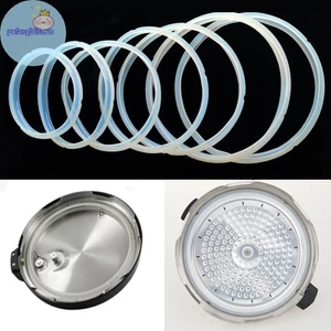 Pufangbliss 18 / 20 / 22 / 24cm Silicon Cao Su Gioăng Nồi Nắp Niêm Phong Vòng Nồi Áp Lực Điện Thay Thế Cho 2-6L Nồi Gioăng VN