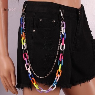 Julyhot Có Thể Tháo Rời Punk Dây Thắt Lưng Quần Dây Xích Dành Cho Nữ Quần Jean Thắt Lưng Dây Xích Quần Đá Mát Hiphop Trang Sức Mùa Hè Massivedeals