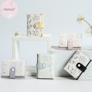 Deyangk Thời Trang Ví Nữ Hoạt Hình Ngắn Dễ Thương Nhiều Khe Cắm Zero Ví Ví VN