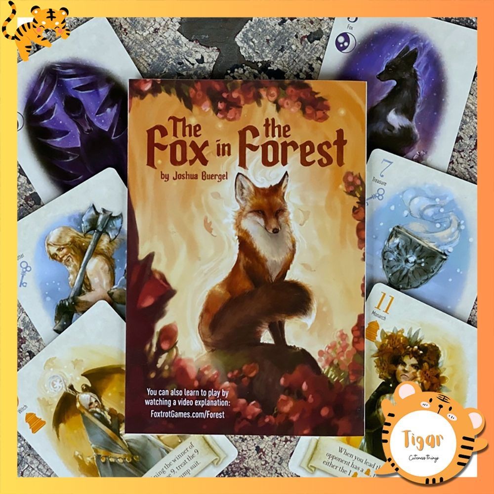 [Luật Việt] Bộ trò chơi Board Game The Fox In The Forest A Trick-Taking Game cho 2 người BG161 Tigar