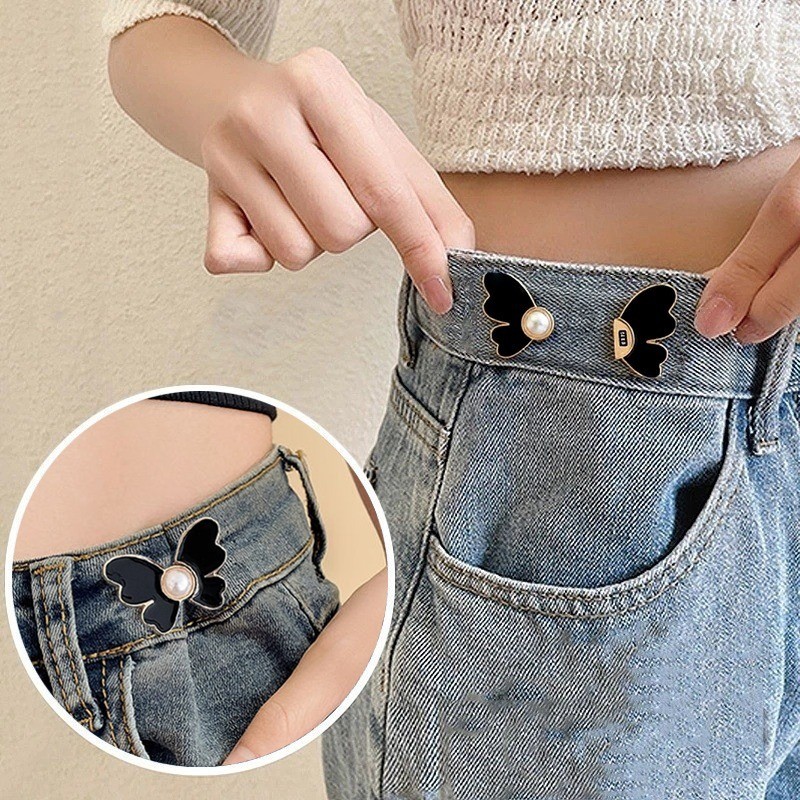 Ghim Cài Áo Quần Jean Thời Trang Hàn Quốc Cho Nữ