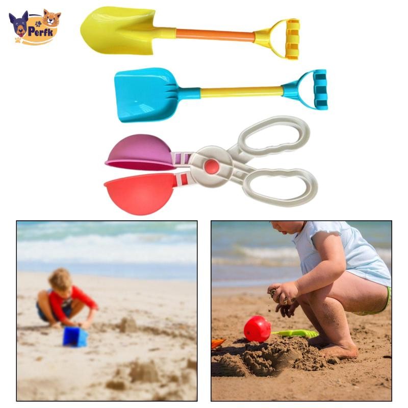 2x Bãi Biển Spades Xẻng Cát Đồ Chơi Du Lịch Hộp Cát Đồ Chơi Ngoài Trời Chắc Chắn Tuyết Muỗng Cho Trẻ Em Đào Cát Tuyết Trẻ Em