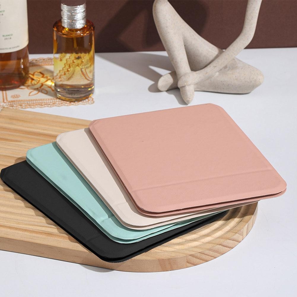 Vanity Gương Trang Điểm Độ Nét Cao Để Bàn Đứng Gấp Di Động Trang Điểm Trọng Lượng Cầm Tay L2u4
