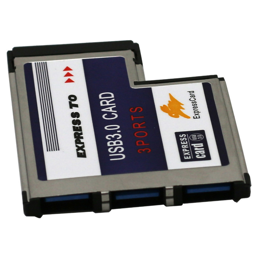 Jmt 3 Cổng Ẩn Bên Trong USB 3.0 Sang Expresscard 54mm USB3.0 Bộ Chuyển Đổi Cho PCMCIA Express Card Laptop Notebook PC