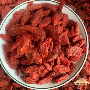 Kỷ tử mộc Ninh Hạ chính gốc sấy khô, quả to size đại AAA. Câu kỷ tử, đỏ, kỉ tử đỏ, kỳ tử 3A, kì tử đỏ giúp đẹp da bổ máu
