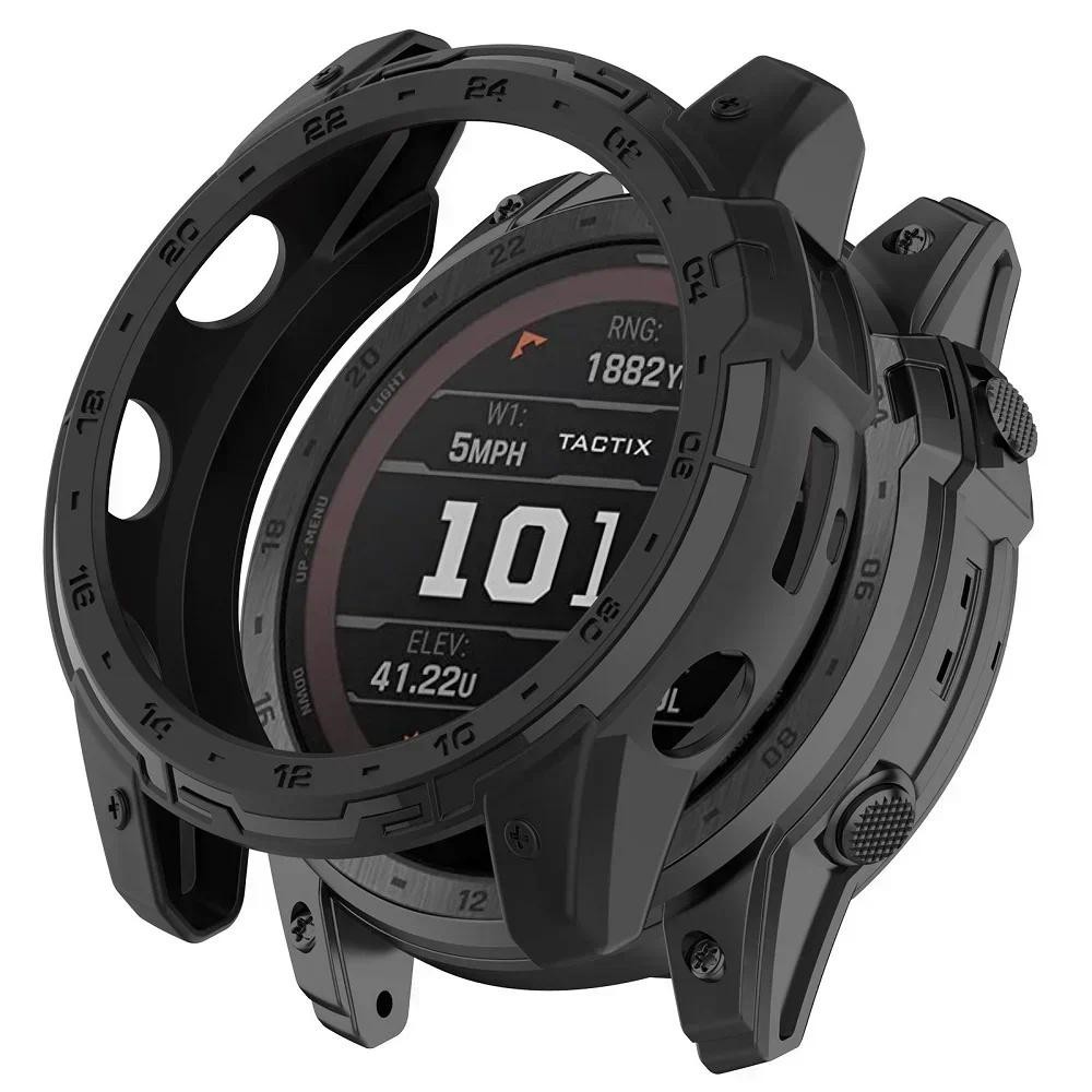 Garmin Fenix7 Fenix7Pro Fenix7S Fenix7SPro Fenix7X Fenix7XPro Vỏ Đồng Hồ Silicon Rỗng Chất Lượng Cao Cho Garmin Fenix 7 7s 7x Pro 42mm 47mm 51mm Vỏ Đồng Hồ Bảo Vệ Cản