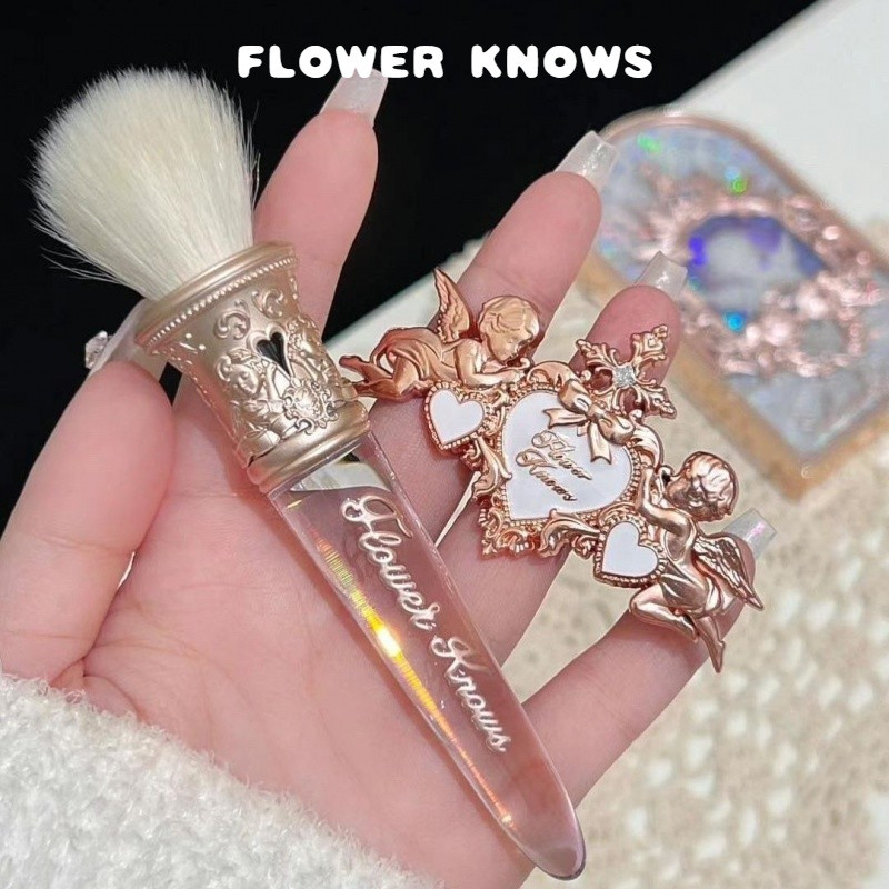 Flower Knows Cọ Trang Điểm Little Angel Series Obsidian Stipple Brush