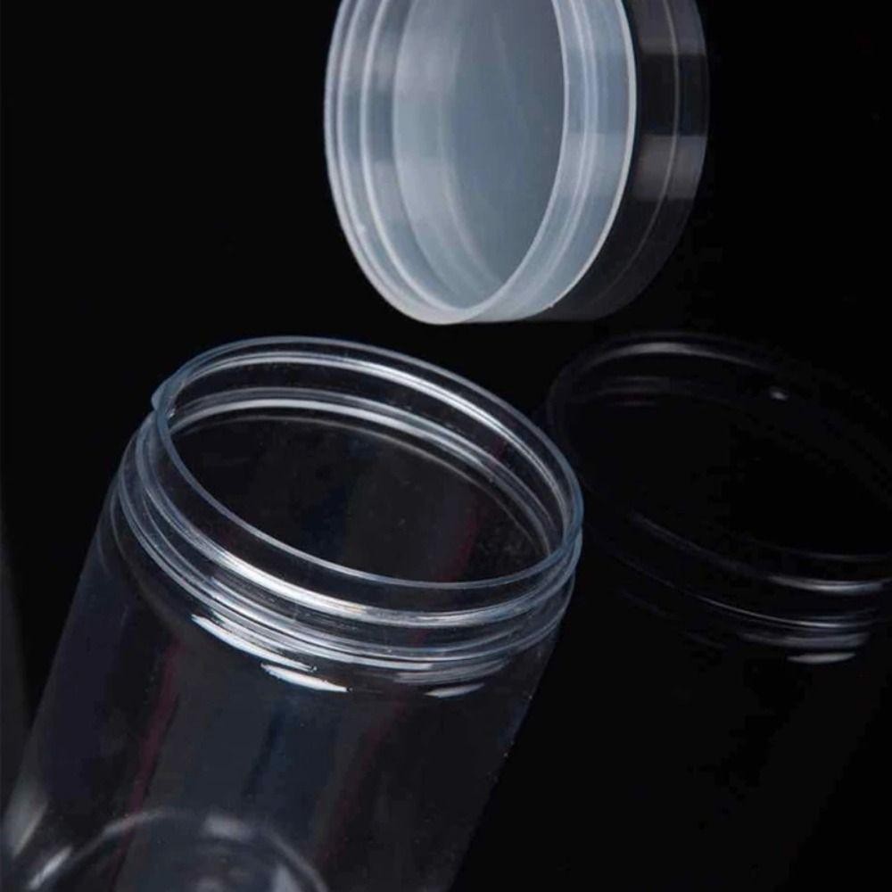HIGHVIEWLS Chai đóng gói rỗng, Lon kín cấp thực phẩm, Xô đựng đồ tròn di động có nắp Hộp đựng thực phẩm