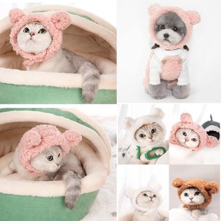 Mũ Mèo Cotton Mềm Mũ Thú Cưng Mèo Trang Phục Cho Mèo Mũ Chó Thú Cưng Trang Phục Mèo Quần Áo Cho Mèo