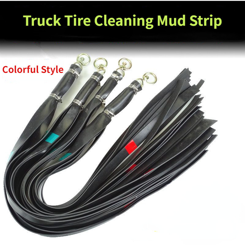 Hàng Hóa Cho Xe Tải Lớn Trang Trí Lốp Làm Sạch Dải Cao Su Dày Bùn Quét Dải Xe Tải Chắn Bùn Bàn Đạp Chân Nổi Đánh