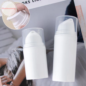 Houdumeng 15 / 30 / 50ml Chai bơm không khí rỗng Lotion Hộp đựng mỹ phẩm chân không Phụ nữ Trang điểm Du lịch Chai nhũ tương VN