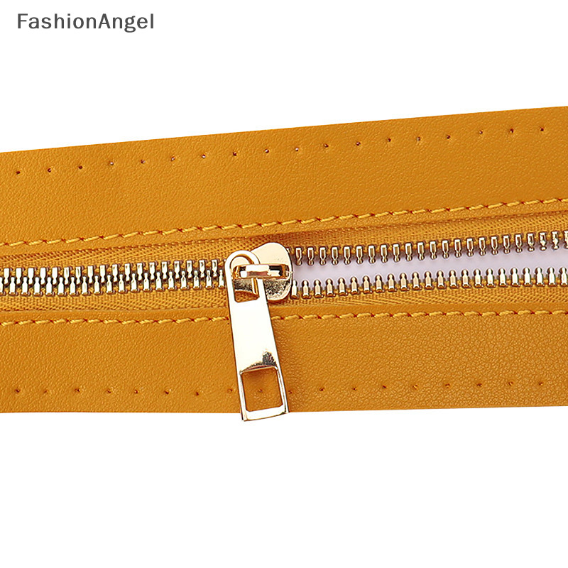 FashionAngel Dây Kéo Cho Túi Dệt Phần Cứng Da Dây Kéo Phụ Kiện May Cho Quần Áo TH