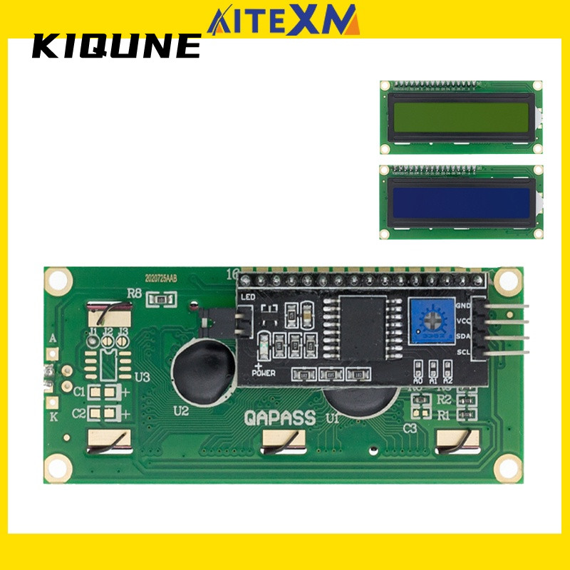 Kiquneblue IIC / I2C 1602 Mô-đun LCD cho Arduino 1602 LCD UNO r3 ...