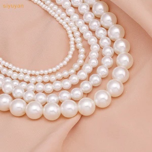 Siyuyan Thời Trang Đơn Giản Tính Khí Ngọc Trai Xương Đòn Dây Xích Dành Cho Nữ Cô Gái Cổ Điển Thanh Lịch Cưới Vòng Cổ Trang Sức Phụ Kiện Quà Tặng VN