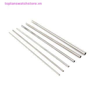 Toplanswatchstore Bạc Tròn 304 Ống mao dẫn bằng thép không gỉ 250mm Ống tròn rỗng VN