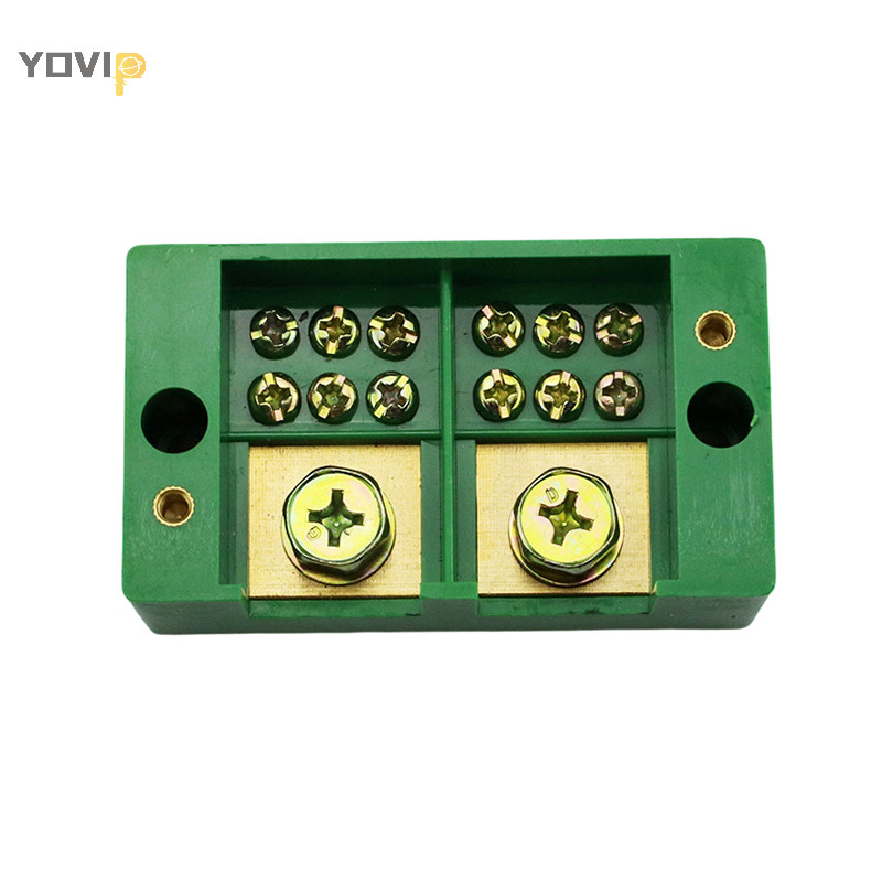 Hộp đầu cuối dây YOVIP Một pha 2 trong 6 / 8-OUT FJ6 / JHD Khối đầu cuối kết nối dây gia đình VN