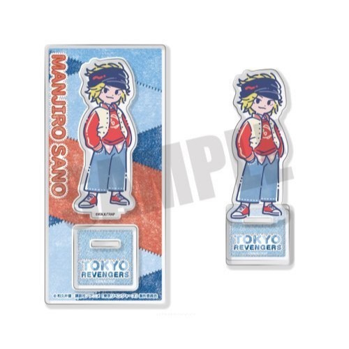 (8cm) Mô hình standee TOKYO REVENGERS ver DẠO BỘ acrylic tượng anime trang trí Kịch trường của Takemichi