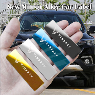 Vinfast Thân Xe Fender Bên Kim Loại Biểu Tượng Miếng Dán Tự Động Cửa Sổ Trang Trí Dán Khăn Lau Xe Miếng Dán Cho Vinfast Lux A Fadil Tổng Thống SA VF E34 Phụ Kiện