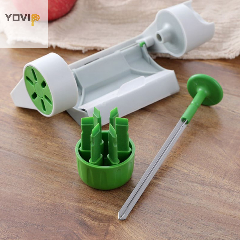 Yovip Tiện Ích Thép Không Gỉ Trái Cây Tấm Rau Củ Máy Thái Phụ Kiện Nhà Bếp Đa Năng Dụng Cụ Nấu Ăn VN