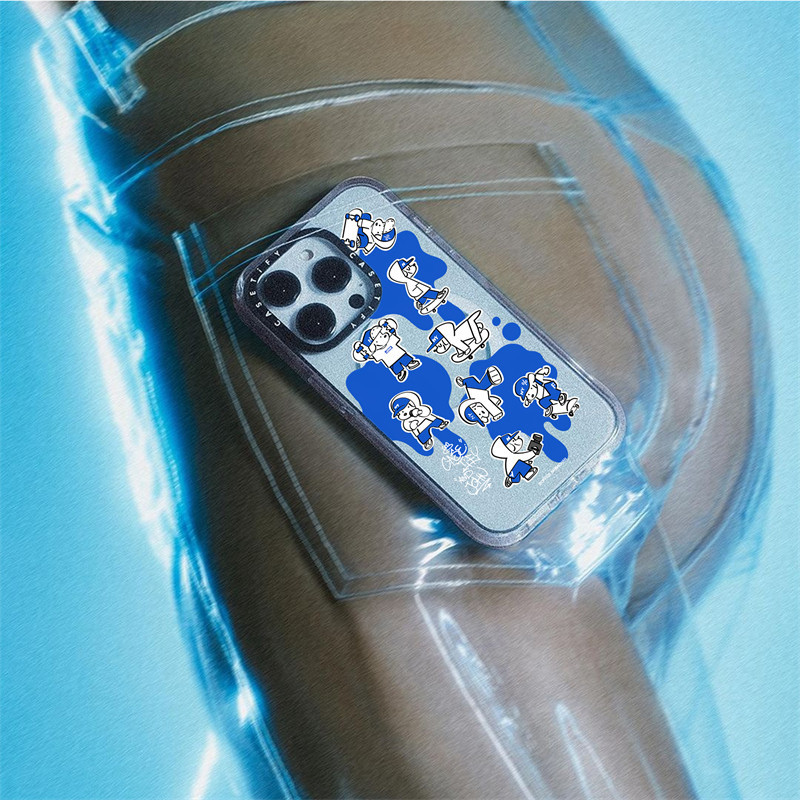 Casetify X Skater JOHN CASETiFY & JOHN (sơn) ốp lưng từ tính, mặt sau acrylic cứng, viền TPU, tương thích Apple iPhone 13/14/15 Pro Max