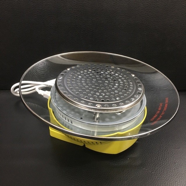 Nắp lò nướng thuỷ tinh Halogen Oven 1300W 250ºC thay thế cho các lò thân trồn trên thị trường