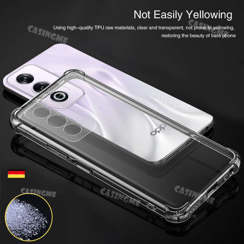 Oppo A3 Pro 5G 2024 Trong Suốt Túi Khí Trong Suốt Cho Oppo A3 Pro A3Pro 3A OppoA3Pro 5G 4G 2024 Ốp Lưng Silicon Chống Sốc Ốp lưng Mềm