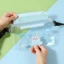 Túi đeo hông trong suốt đựng điện thoại máy ảnh, phụ kiện chống nước tiện lợi 22x15cm