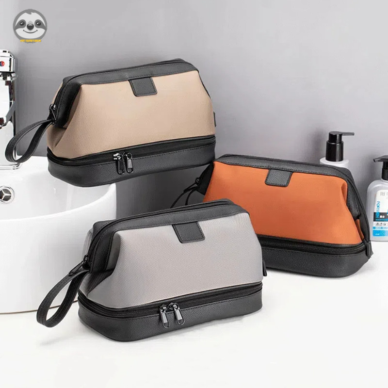 Túi lưu trữ đa năng Muji Style cao cấp, dung tích lớn, chống nước, tách ướt khô, phong cách Nhật Bản