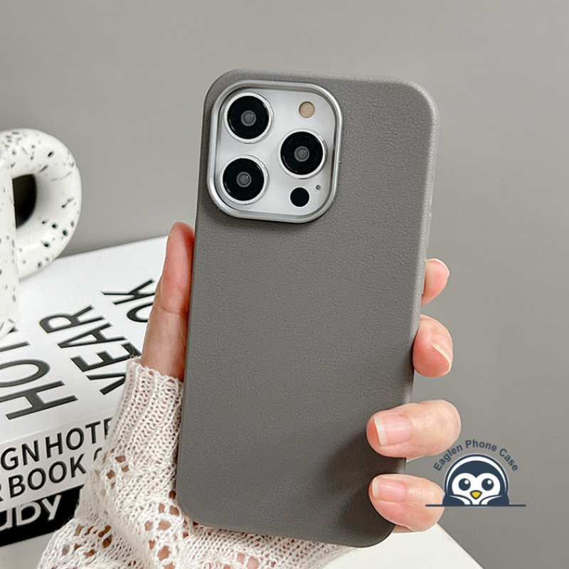 Ốp Điện Thoại Họa Tiết Da Mới Cho Tecno Camon 50 40 Pro Premier Spark Go 3 2 50 40C 40 30C 30 Pro Plus 5G 4G Vỏ Màu Trơn Đơn Giản Chống Rơi Ốp Lưng Mềm