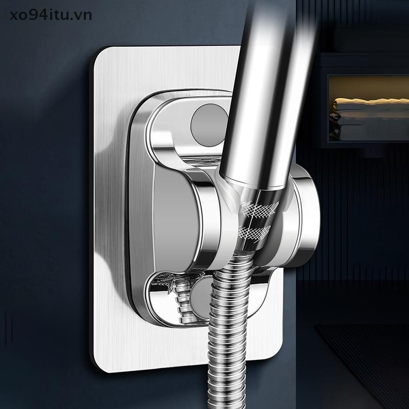XOITU Giá đỡ tay tắm tự dính Giá đỡ tấm đế cố định treo tường có thể điều chỉnh cho phụ kiện phòng tắm VN