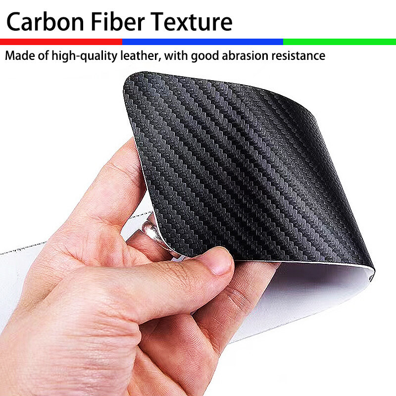 Thích hợp cho Toyota Vios Avanza Innova Hilux Fortuner Camry Yaris nhãn dán cốp xe họa tiết sợi carbon