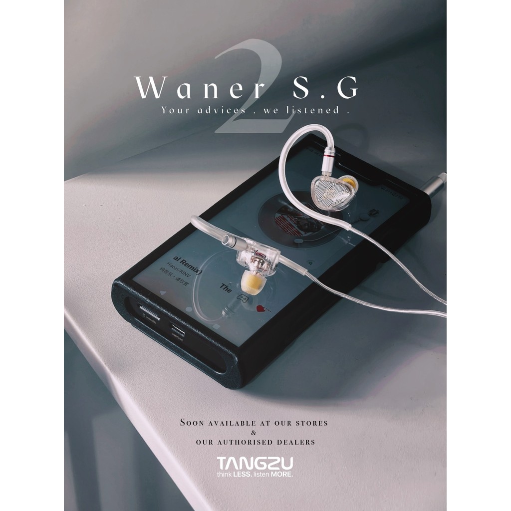 Mới Tangzu Waner 2 10mm Dynamic Driver In-ear Tai nghe IEM MIC Kim loại tổng hợp màng 0,78mm 2Pin IEMs Wan er S.G II | BigBuy360 - bigbuy360.vn