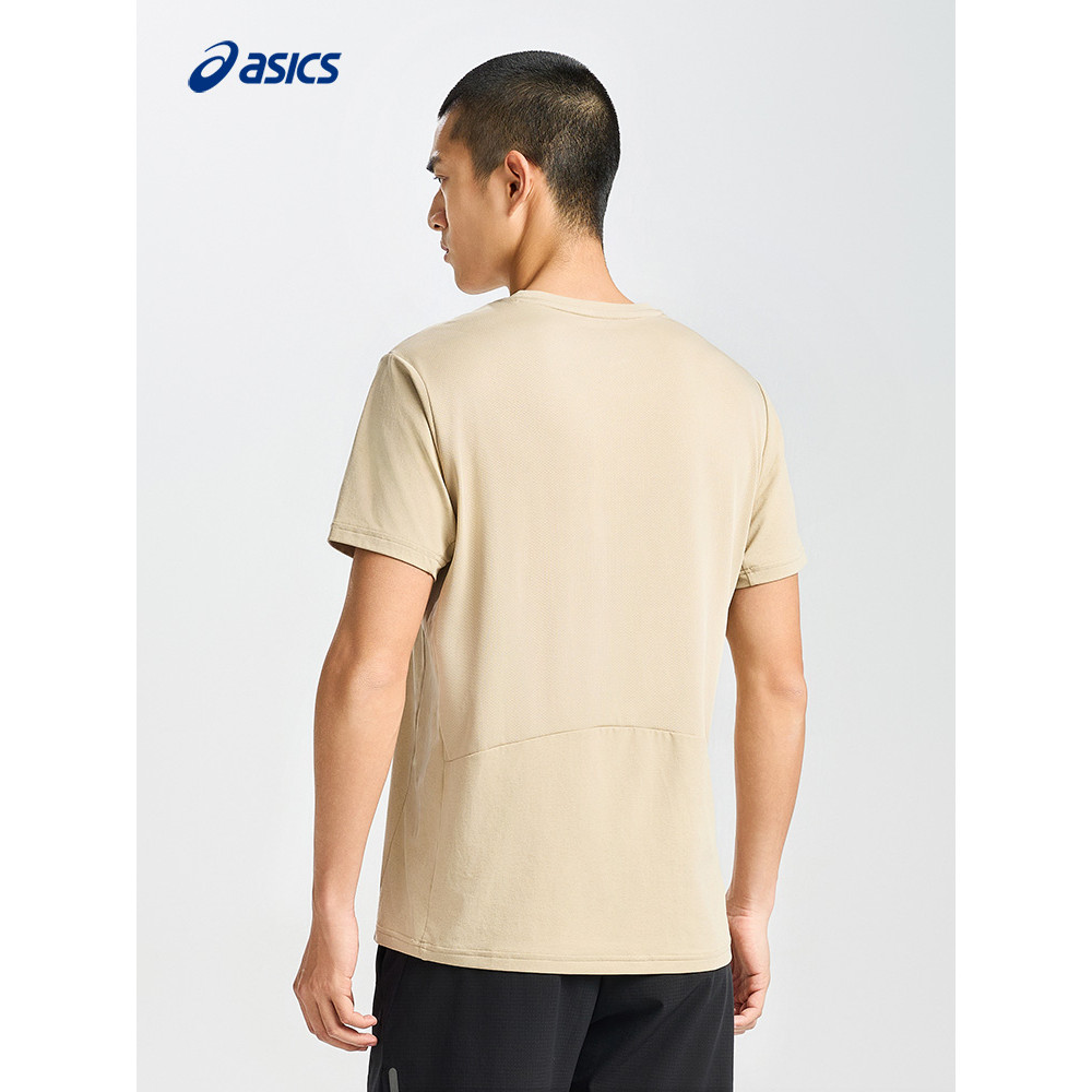 Áo thun thể thao mùa hè  Áo thun nam cổ tròn co giãn hấp thụ độ ẩm 100% Cotton cao cấp chạy bộ áo thun ngắn tay