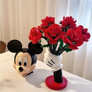Chuột Mickey Thiết kế bình sáng tạo hiện đại Hoa nhựa Trang trí lễ hội nghệ thuật tại nhà