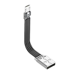 WU Soft Flat Slim Thin Ribbon Micro USB sang USB Cable cho điện thoại thông minh Máy tính bảng Dây phẳng để sạc và đồng bộ hóa thiết bị