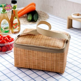 Túi đựng đồ ăn trưa mây di động N & X Hộp đựng thực phẩm giữ nhiệt chống nước Túi đựng đồ ăn trưa.